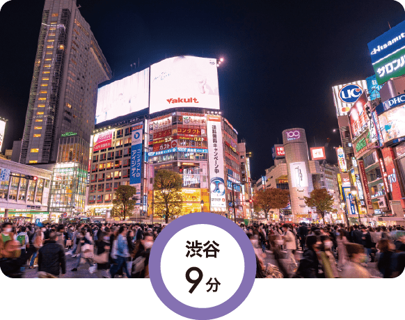 渋谷9分